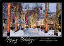Holiday Cards - faneuil hall holiday stroll