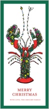 Christmas Cards - holiday lobster
