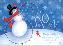 Holiday Cards - let it snow