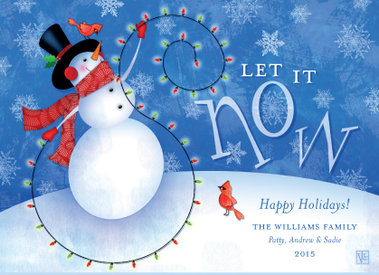 Holiday Cards - Let it Snow