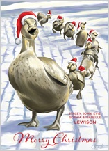 Christmas Cards - make way for ducklings