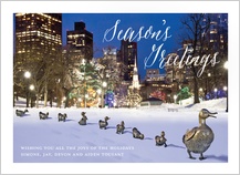Holiday Cards - make way for duckings 2017