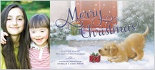 Christmas Cards - merry christmas puppy