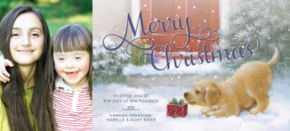 Christmas Cards - Merry Christmas Puppy