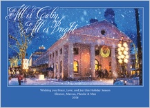 Holiday Cards - all is calm all is bright
