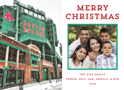 Christmas Cards - Winter at Fenway