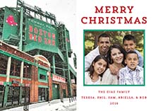 Christmas Cards - winter at fenway