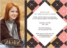 Graduation Party Invitation - argyle Graduation Party Invitation - argyle