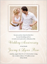Anniversary Party Invitation - rustic charm anniversary invitation Anniversary Party Invitation - rustic charm anniversary invitation