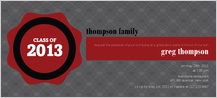 Graduation Party Invitation - convocation celebration Graduation Party Invitation - convocation celebration