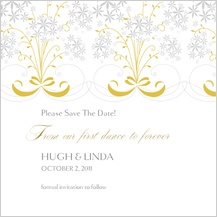 Save the Date Card - star flowers Save the Date Card - star flowers