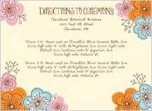 Direction - doodle floral Direction - doodle floral