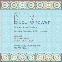 Baby Shower Invitation - spark