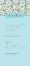 Baby Shower Invitation - spark