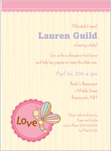 Baby Shower Invitation - cutie pie