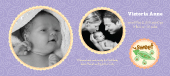 Birth Announcement with photo