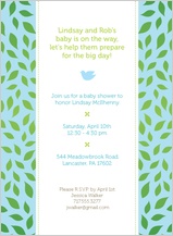 Baby Shower Invitation - family tree