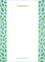 Baby Thank You Card - family tree Baby Thank You Card - family tree