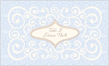 Place Card - scrolls Place Card - scrolls