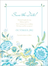 Save the Date Card - spring blossoms Save the Date Card - spring blossoms