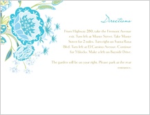 Direction - spring blossoms