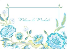 Wedding Thank You Card - spring blossoms