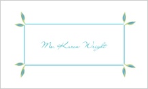 Place Card - spring blossoms