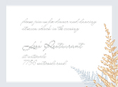 Reception Card