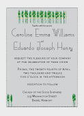Wedding Invitation