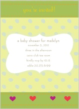Baby Shower Invitation - cute
