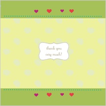 Baby Thank You Card - cute Baby Thank You Card - cute
