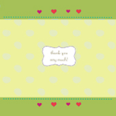 Baby Thank You Card