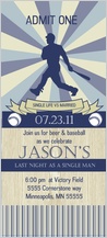 Bachelor Party Invitation - baseball ticket bachelor party Bachelor Party Invitation - baseball ticket bachelor party