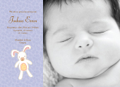 Birth Announcement with photo