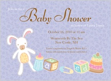 Baby Shower Invitation - little one