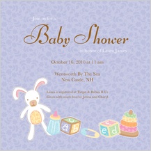 Baby Shower Invitation - little one