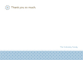 Baby Thank You Card