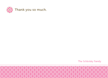 Baby Thank You Card - Mommy-to-Be