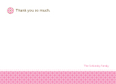 Baby Thank You Card