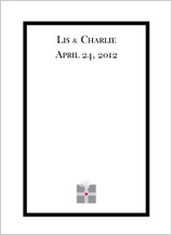 Gift Enclosure - modern wedding Gift Enclosure - modern wedding