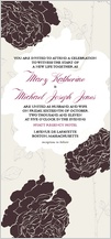 Wedding Invitation - rose garden