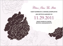 Save the Date Card - rose garden Save the Date Card - rose garden
