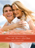 Save the Date Card with photo