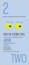 Birthday Party Invitation - counting card 2 Birthday Party Invitation - counting card 2