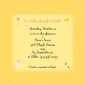 Baby Shower Invitation