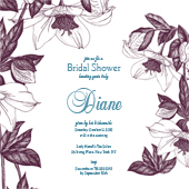 Wedding Shower Invitation