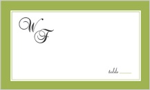Place Card - simple frame Place Card - simple frame