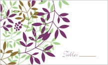 Place Card - leafy cluster Place Card - leafy cluster