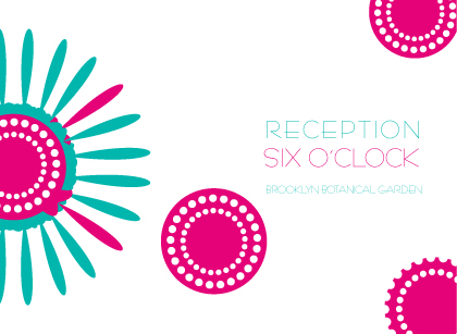Reception Card - Joyful Petiole