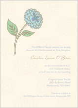 Confirmation Invitation - religious charm